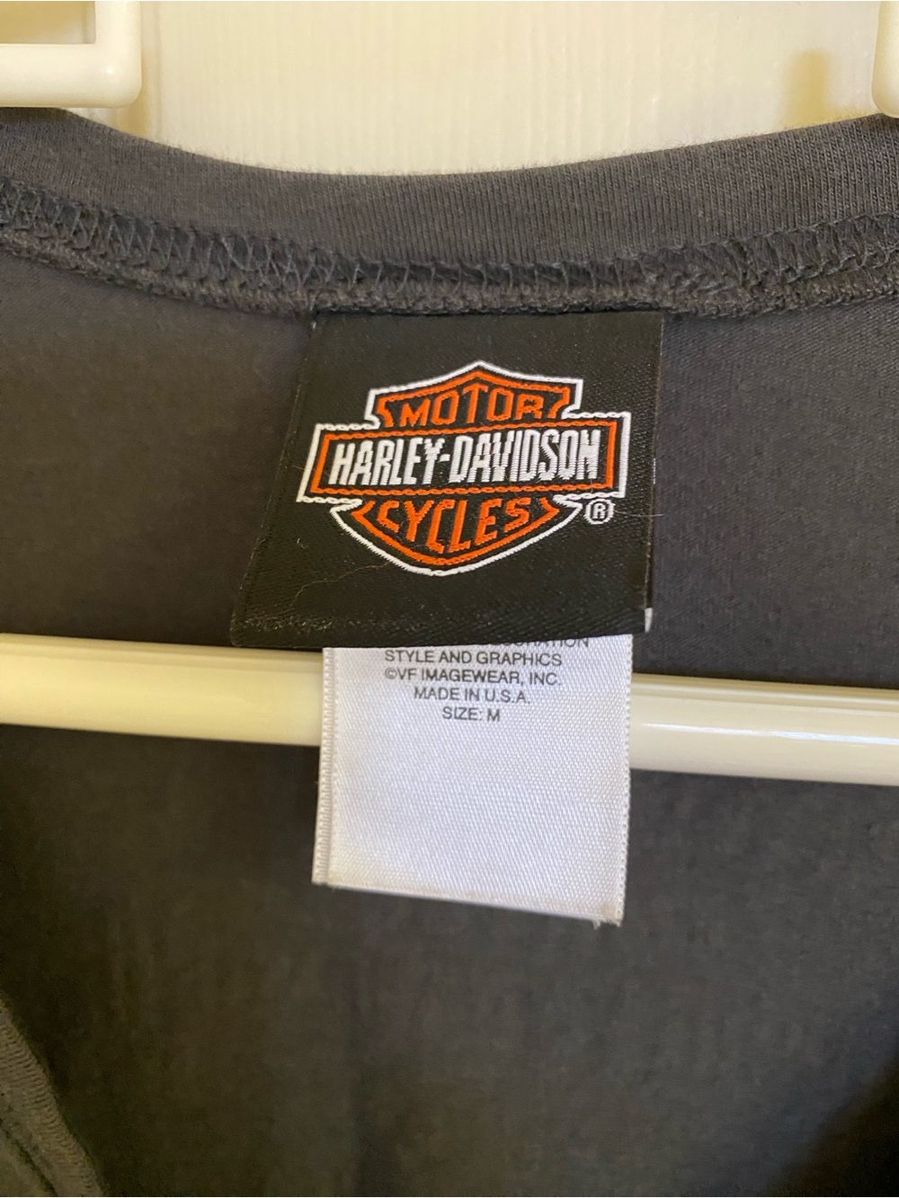 Harley-Davidson Women's Charcoal Zip Front Jacket with Script Logo - Picture 4 of 5